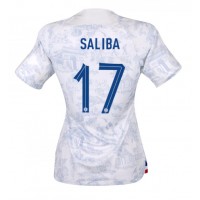 Dres Francuska William Saliba #17 Gostujuci za Žensko SP 2022 Kratak Rukav